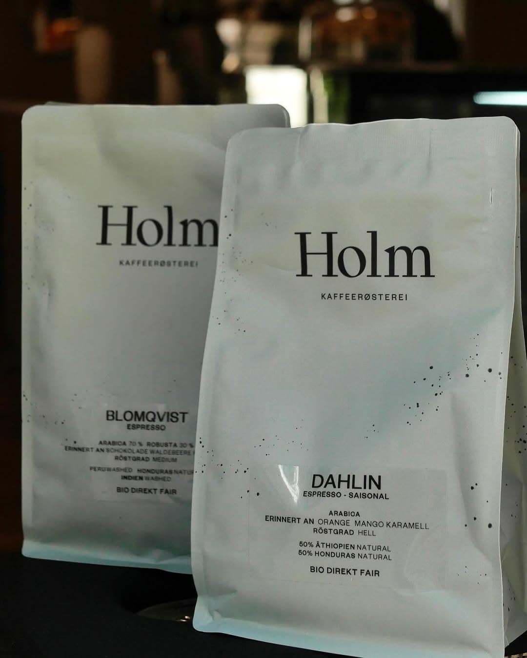 Kaffeeröstung der Holm Kaffeerösterei für das Nashe Cafe