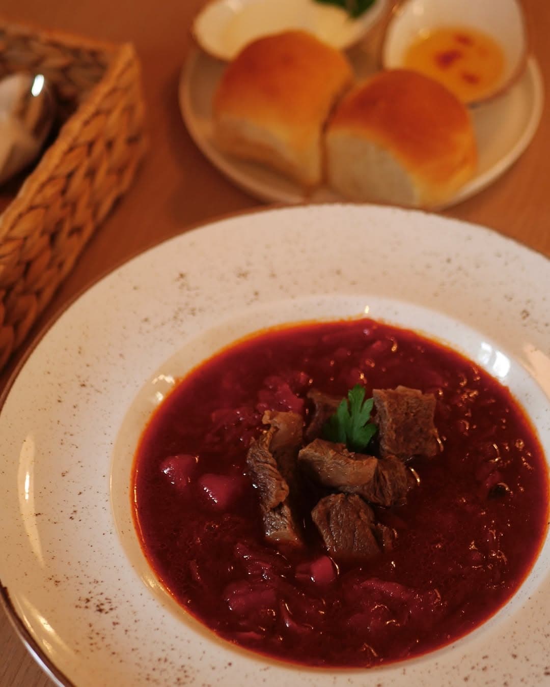 Borschtsch im Nashe Cafe Monheim am Rhein