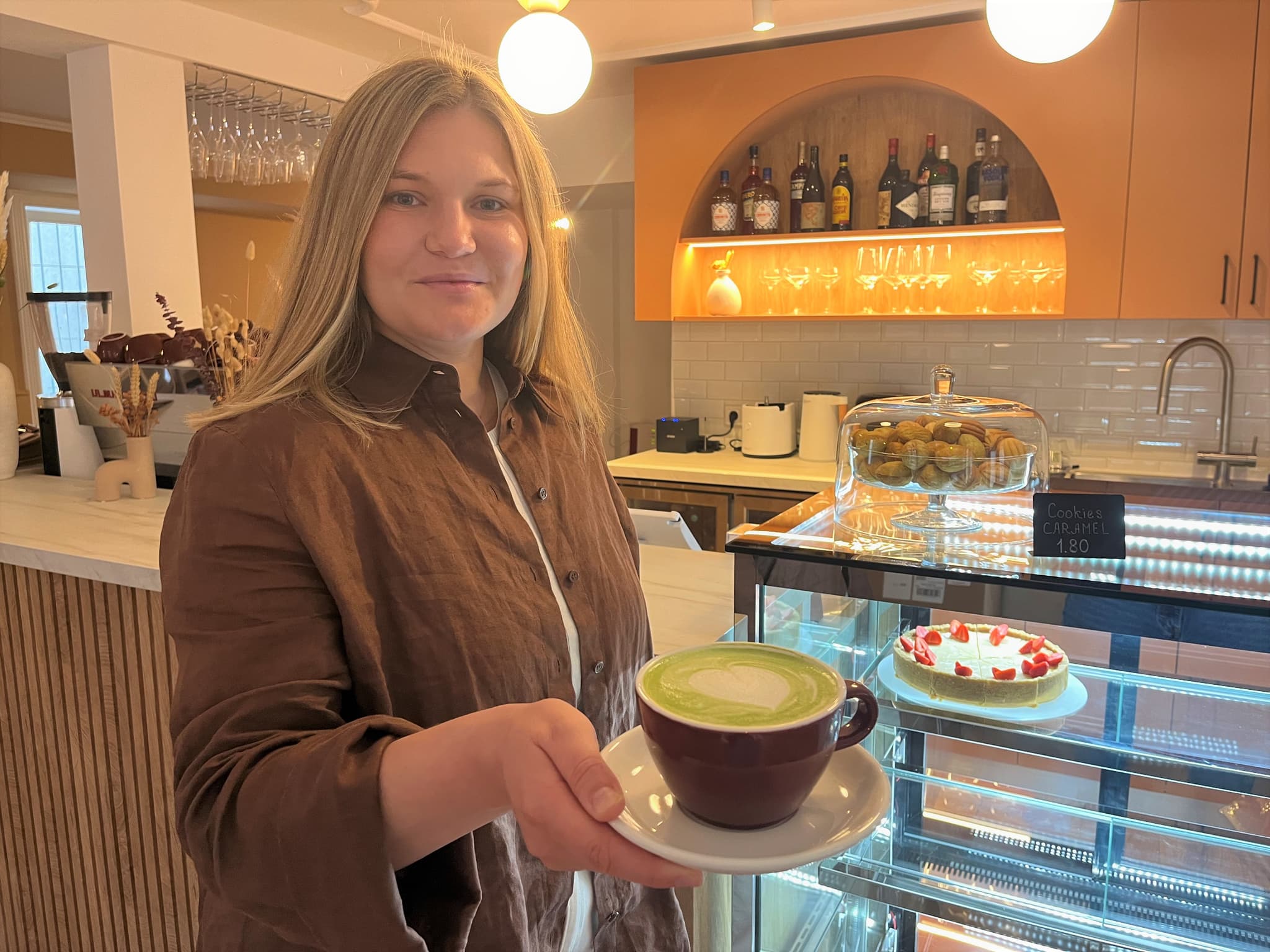 Die Atmosphäre im Nashe Cafe in Monheim am Rhein